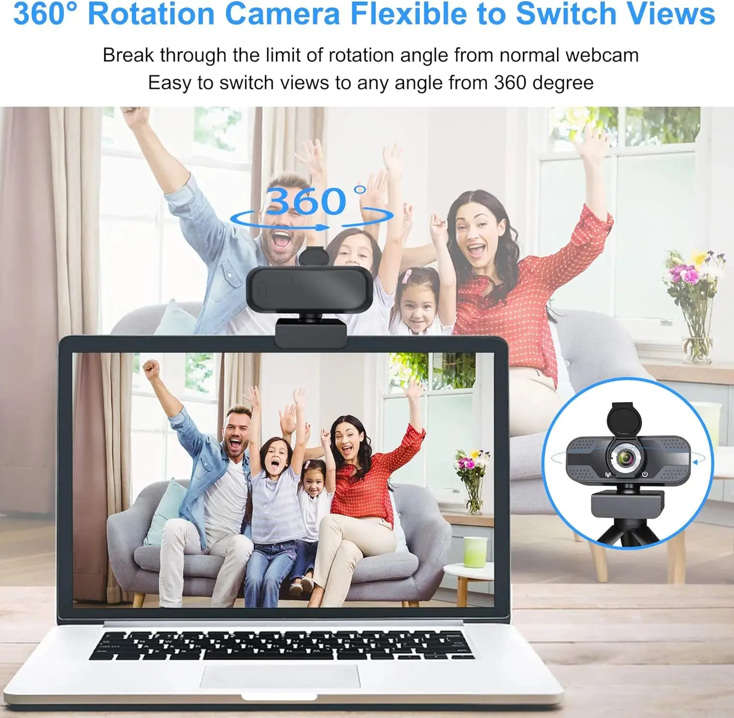 1080P HD Webcam Microphone