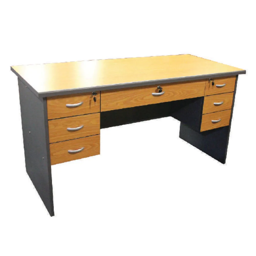 Acmi Writing Table Cherry 1500 x 675 x 750mm Grey