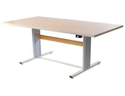 Ad-As/Populas Furniture Infinity Series Height Adjustable Workstations, Desks & Tables Activity/ Computer Table, 72"L X 36"W, Rectangular, Power Adjustable, Available In All Finishes, Indicate Color Code (Xx)