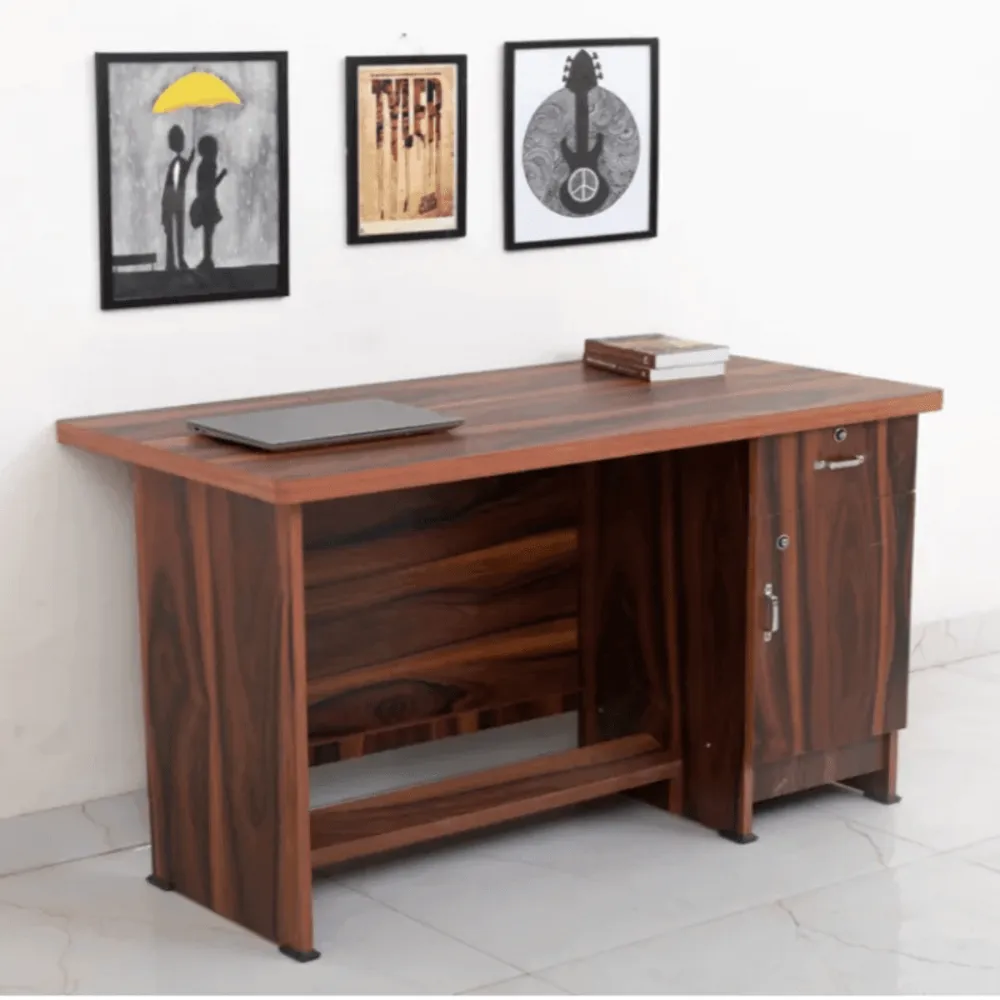 Amorini Study Table in Walnut Colour by Cupboard