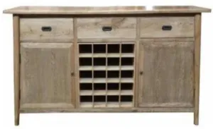 ASPEN | Oak Wine Holder Buffet