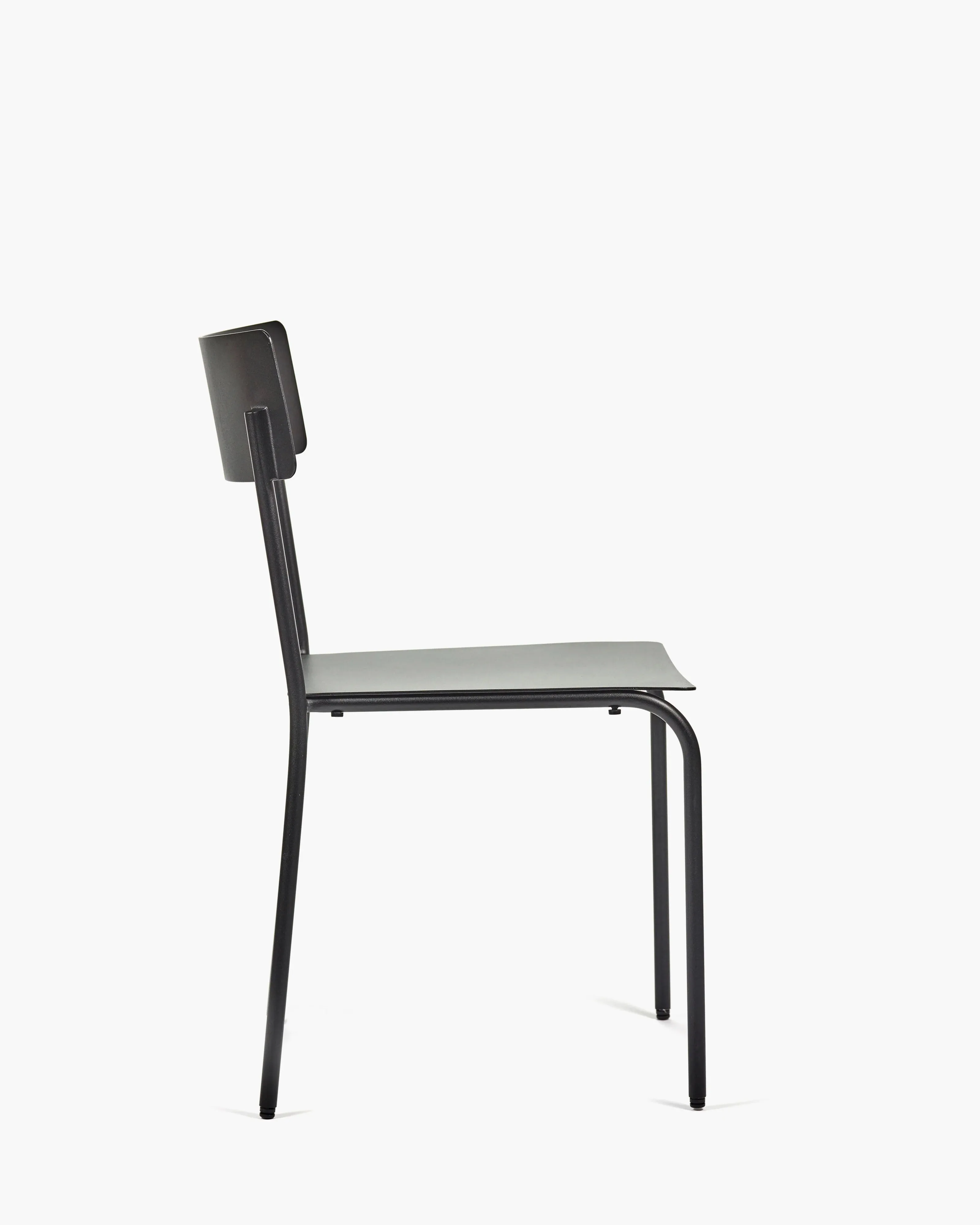 August Aluminum Chair Without Armrests