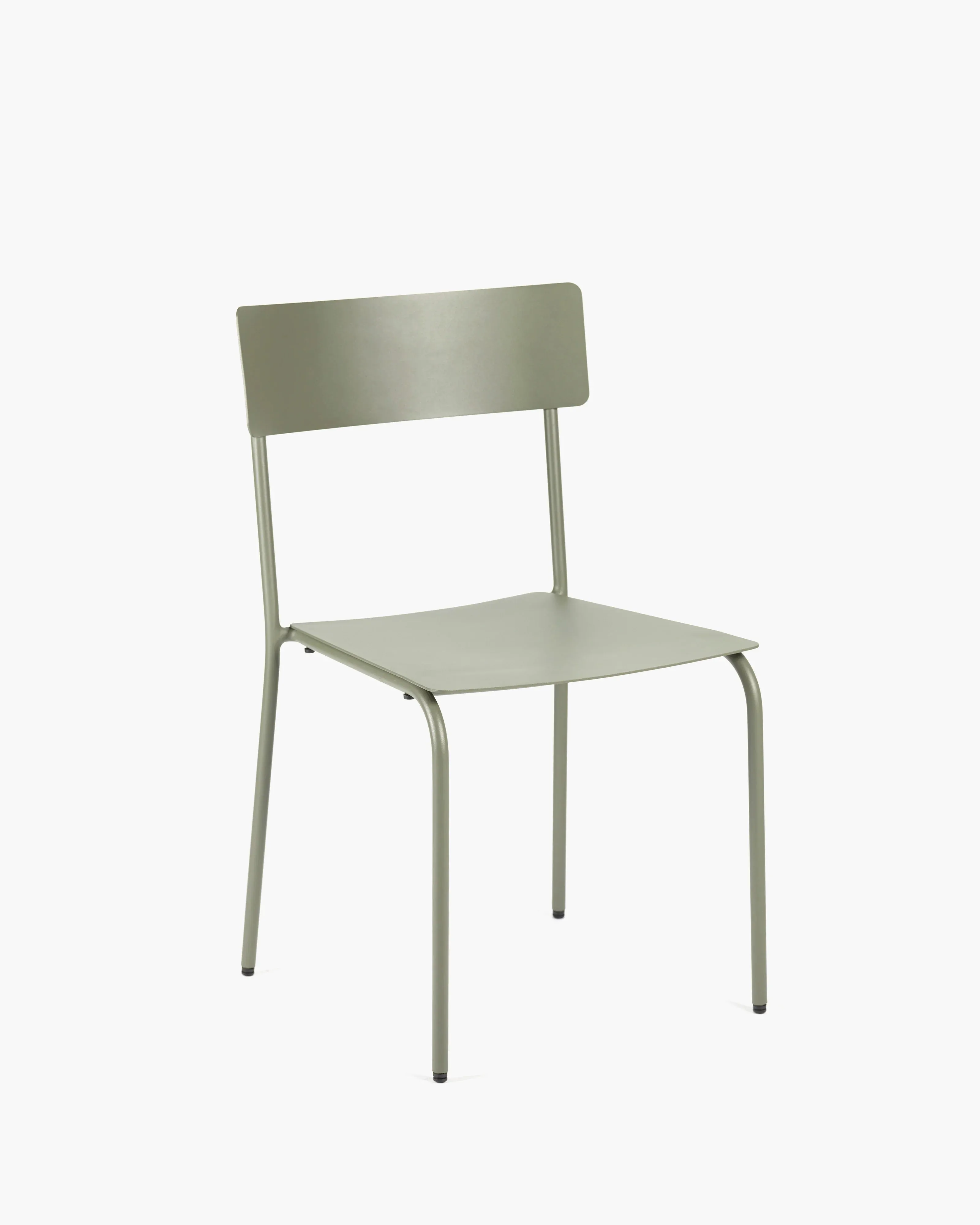 August Aluminum Chair Without Armrests