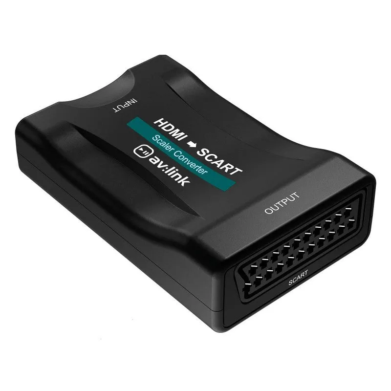 AV:Link HDMI to Scart Converter - Black | 220993