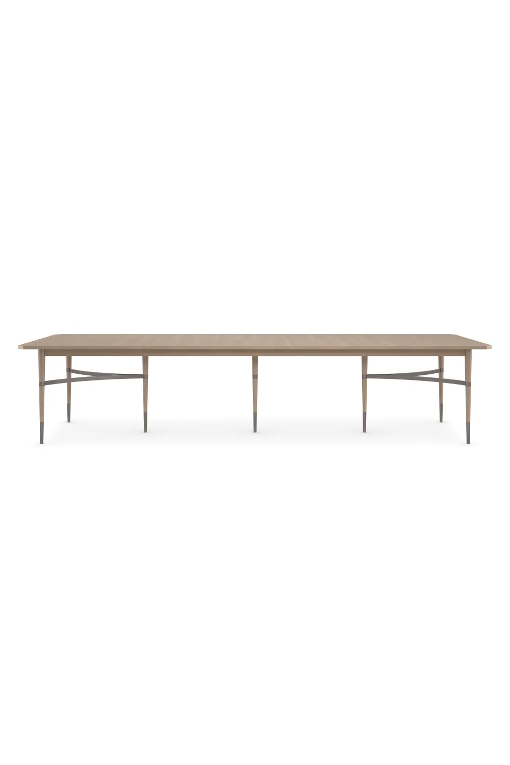 Beige Extendable Dining Table | Caracole Here to Accommodate