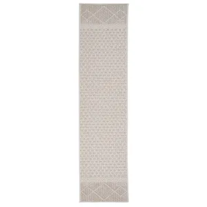 Beige Scandi Runner Rug - Cudo