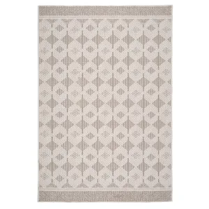 Beige Tribal Motif Rug - Armo