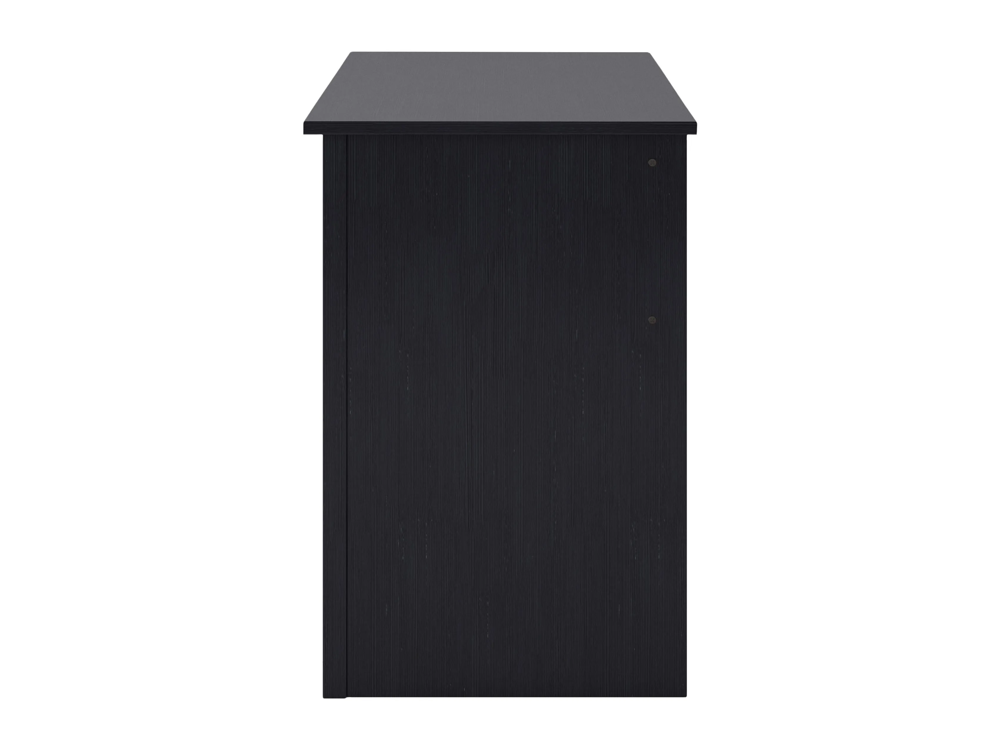 Black Desk with Drawers