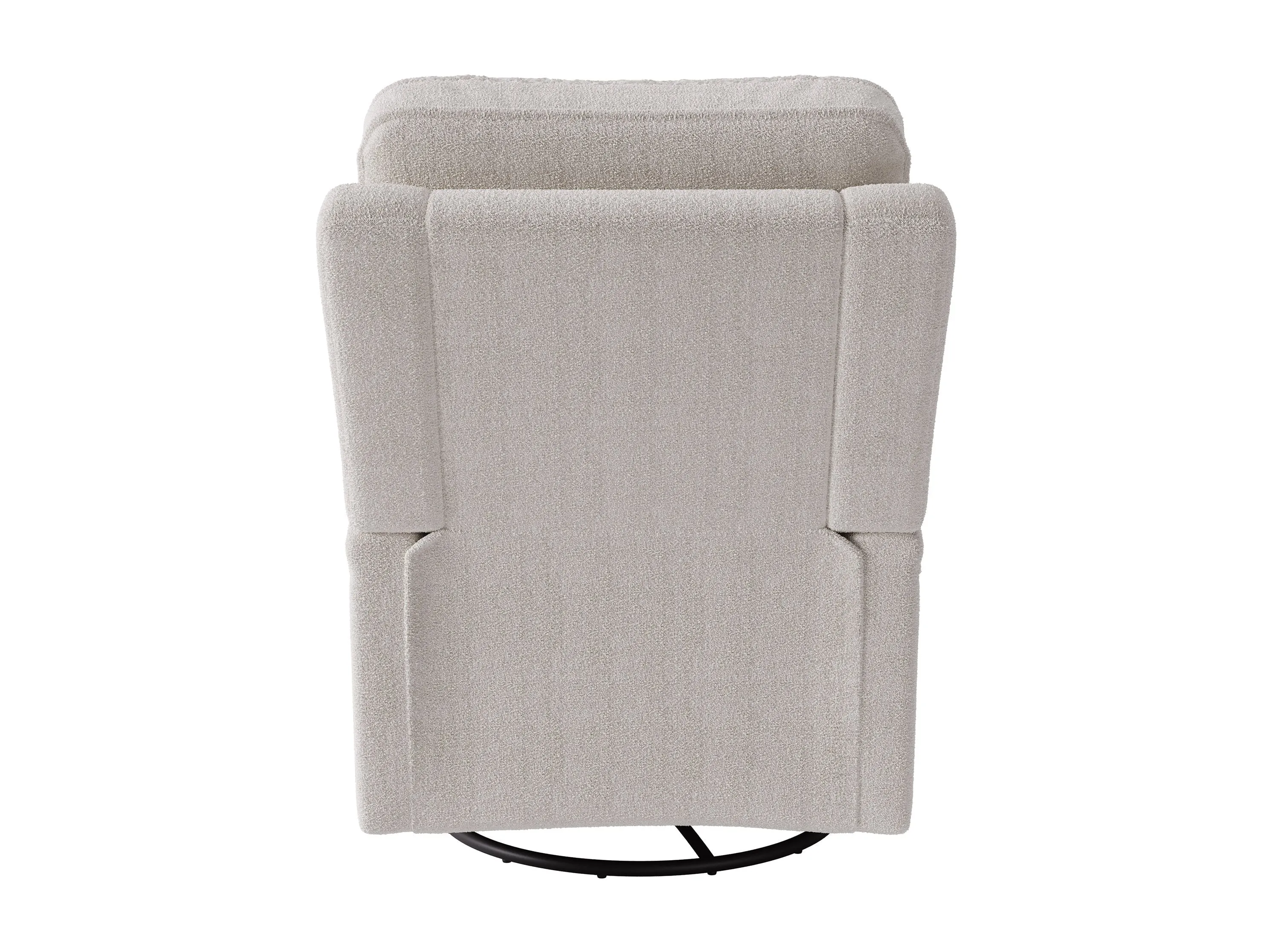 Boucle Swivel Recliner Chair