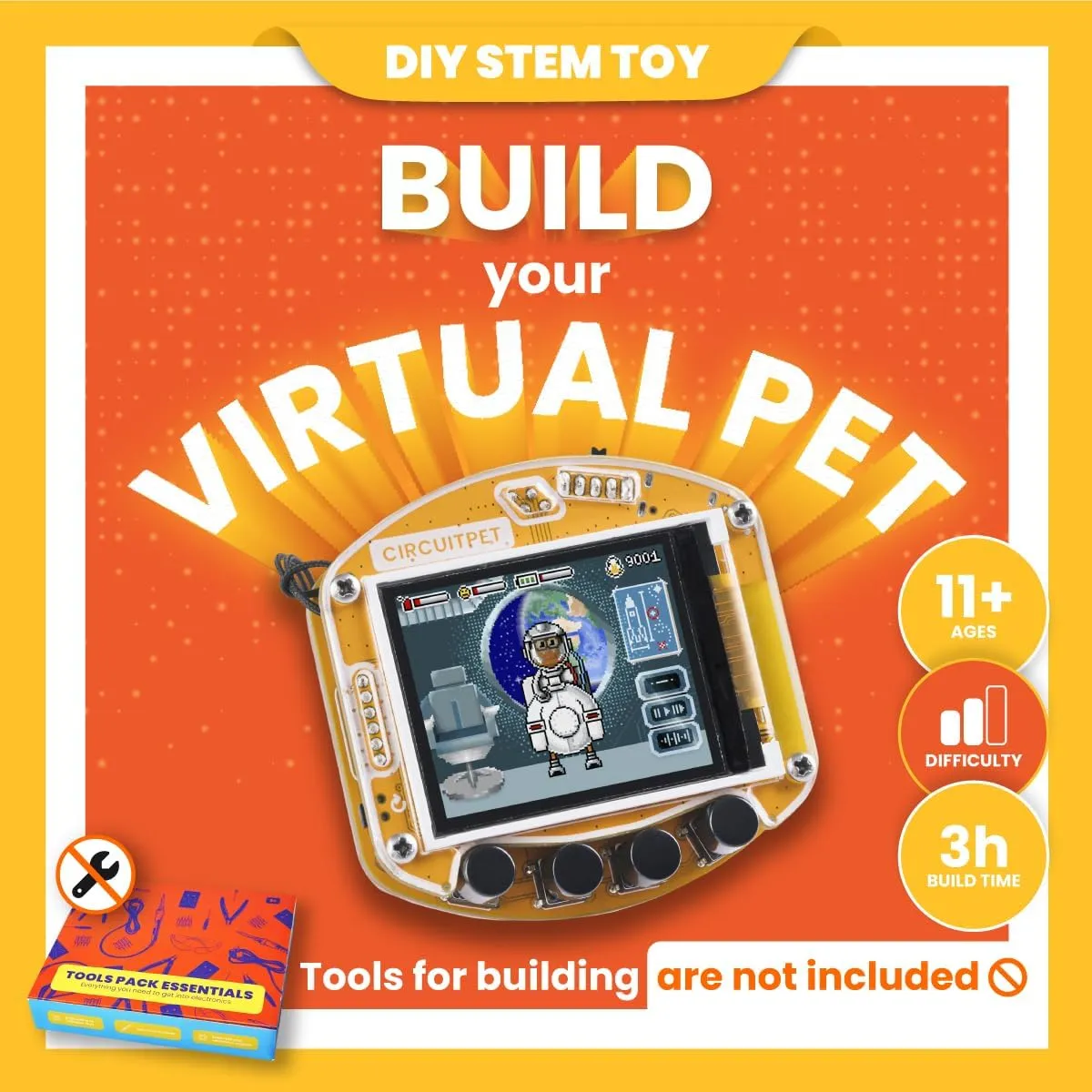 CircuitMess CircuitPet - Build & code your own Digital Pet