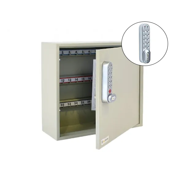 CodeLocks - Key Secure Hook Padlock Cabinet w/ KL1000 - Keyless Access - Private & Public Function - Master & User - Optional Storage