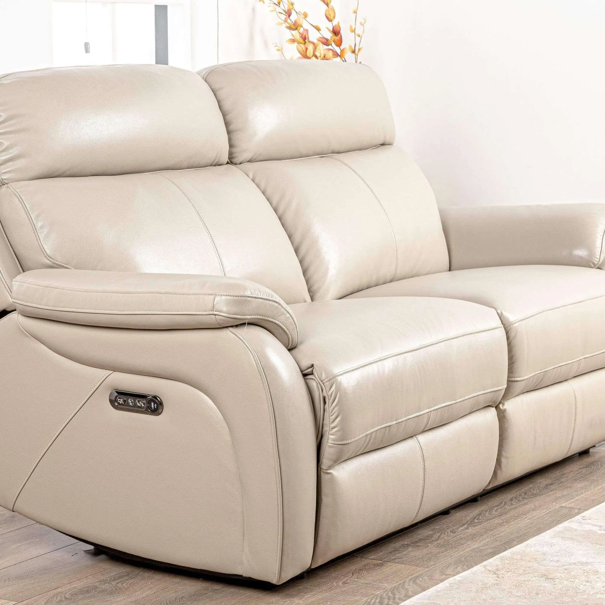 Comfort King Quincy 2.5 Seat Electric Reclining Sofa