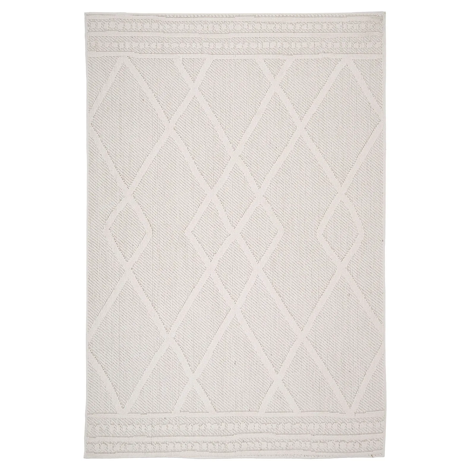 Cream Loop Pile Rug - Willow