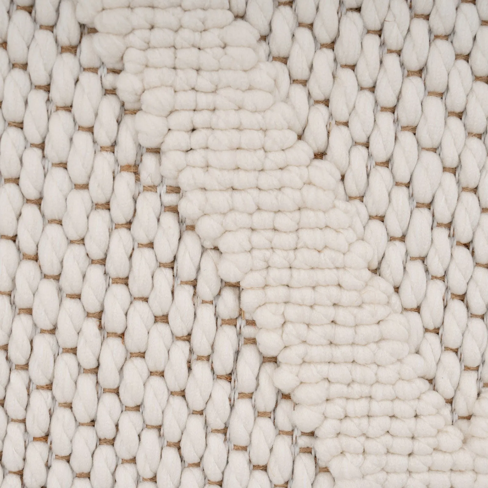 Cream Loop Pile Runner Rug - Willow