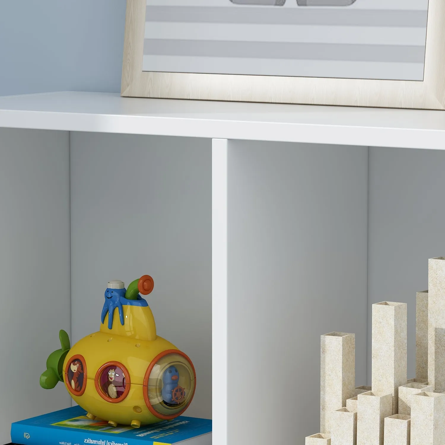 Cube Storage Bookcase Organizer Kids Bookshelf for Storage