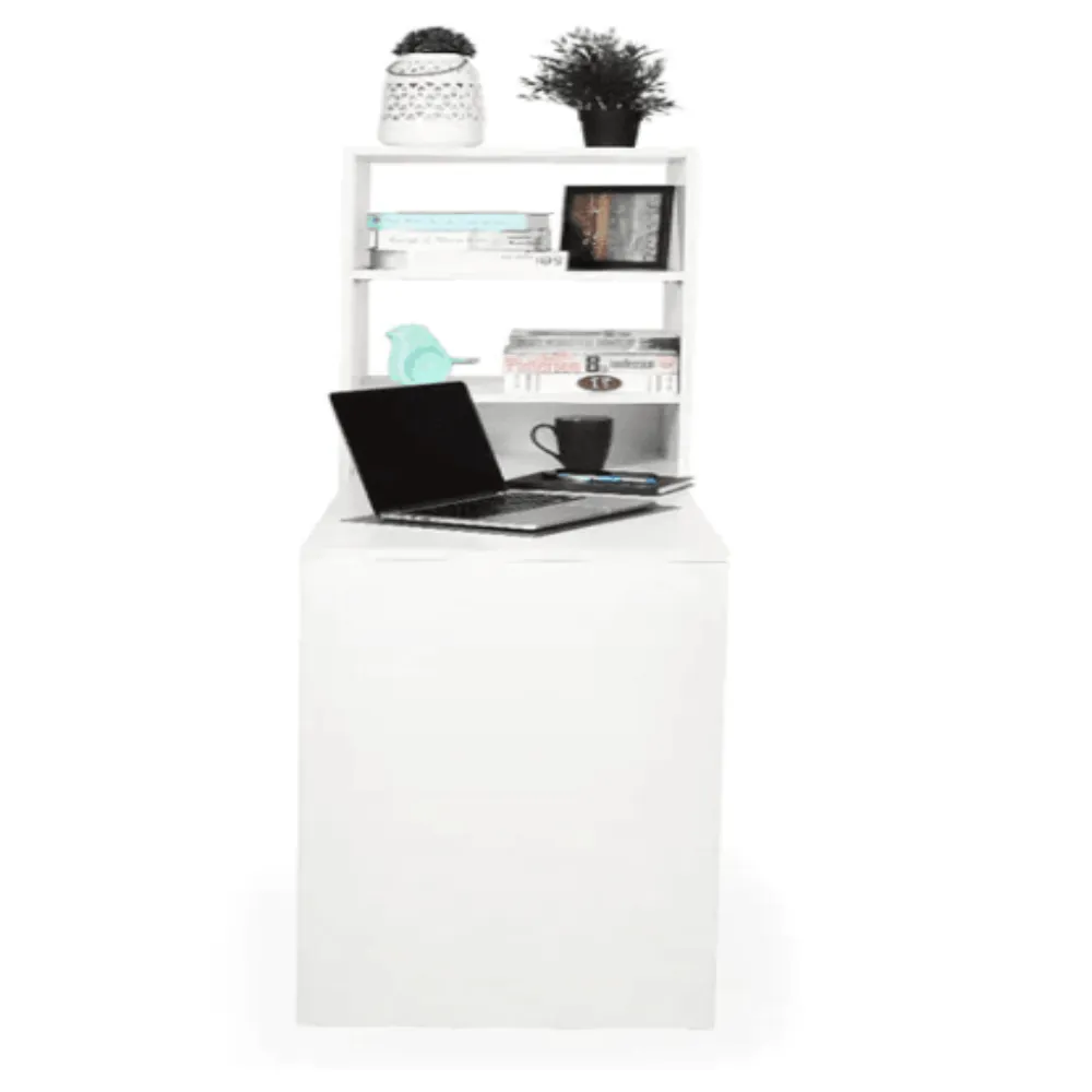 Dollar Study Table in White Colour