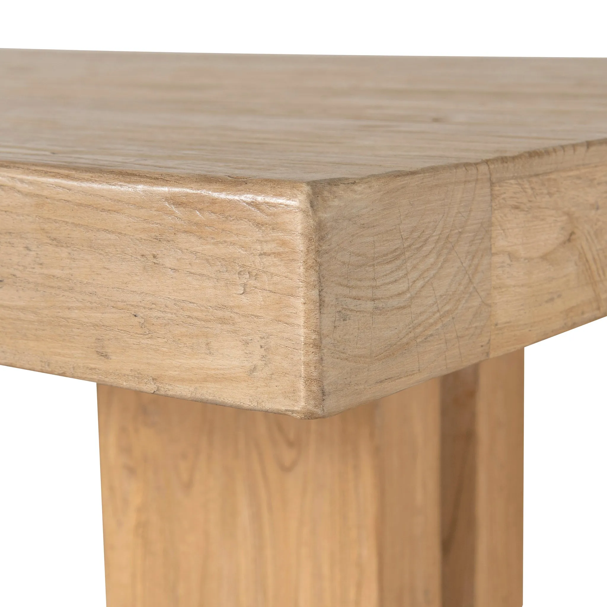 Doran 3m Elm Dining Table - Natural