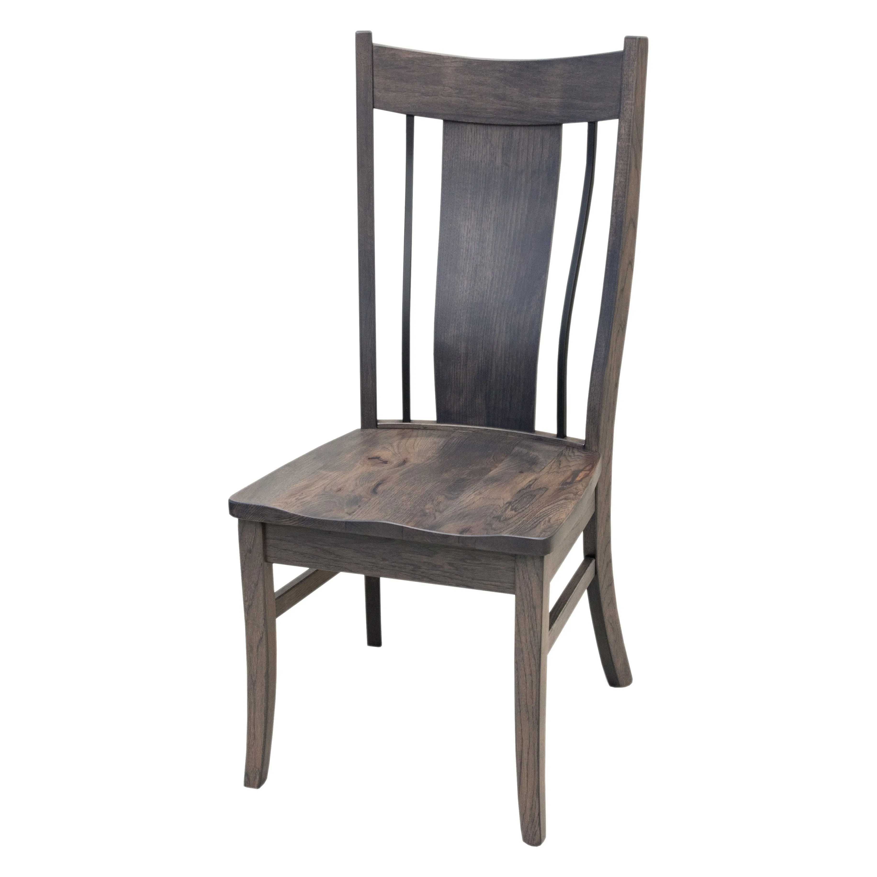 Eagle Side Dining Chair with Wrought Iron