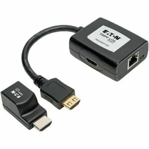 Eaton Tripp Lite Series HDMI over Cat5/6 Extender Kit, Transmitter/Receiver for Video/Audio, PoC, Up to 100 ft. (30 m), TAA