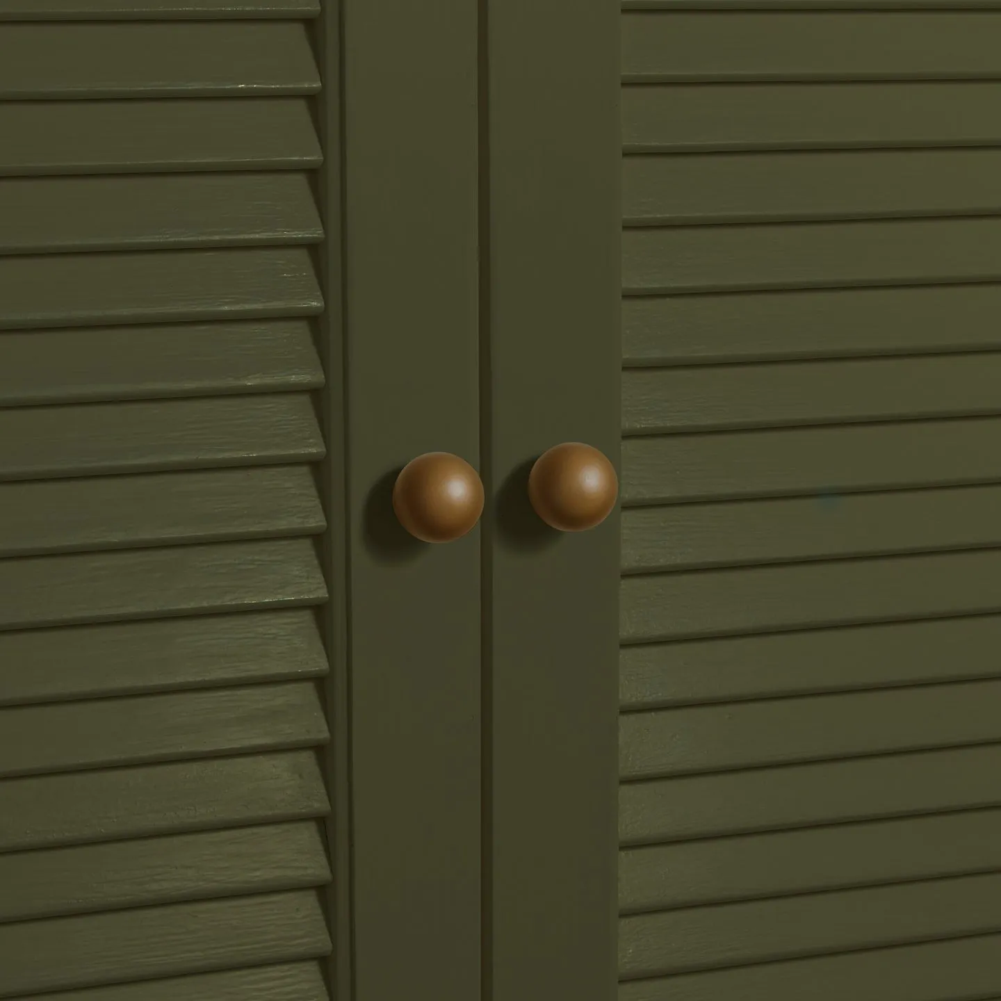 Essential Sphere Knob - Olive