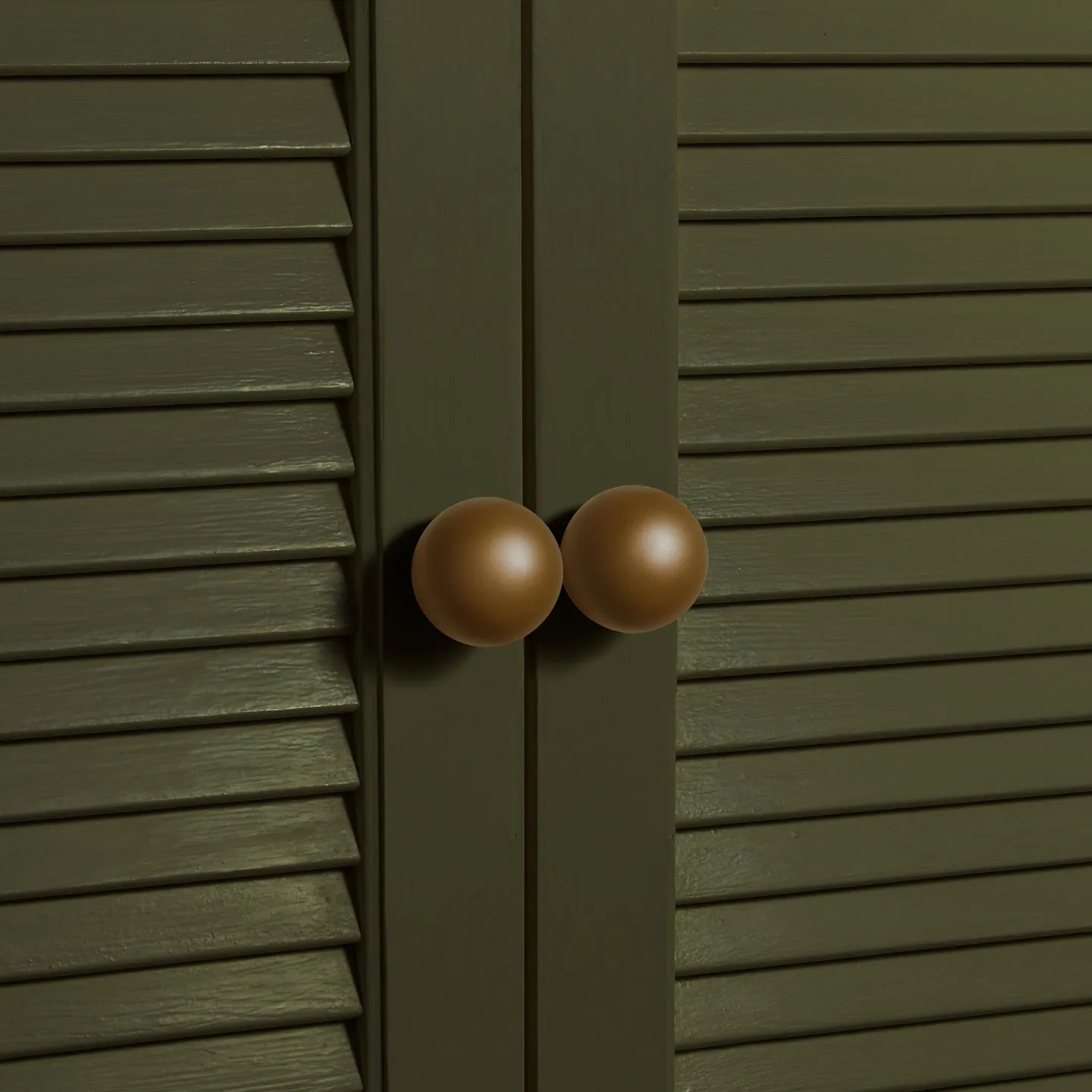 Essential Sphere Knob - Olive