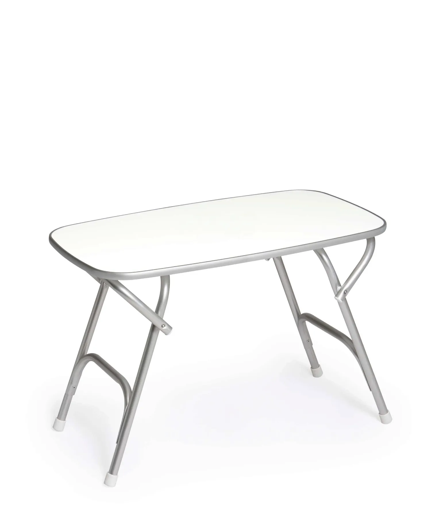 Folding Aluminum and Melamine Top Outdoor Table 50.5 x 89 x 61 cm-M250X