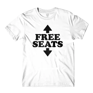 Free Seats White Tee