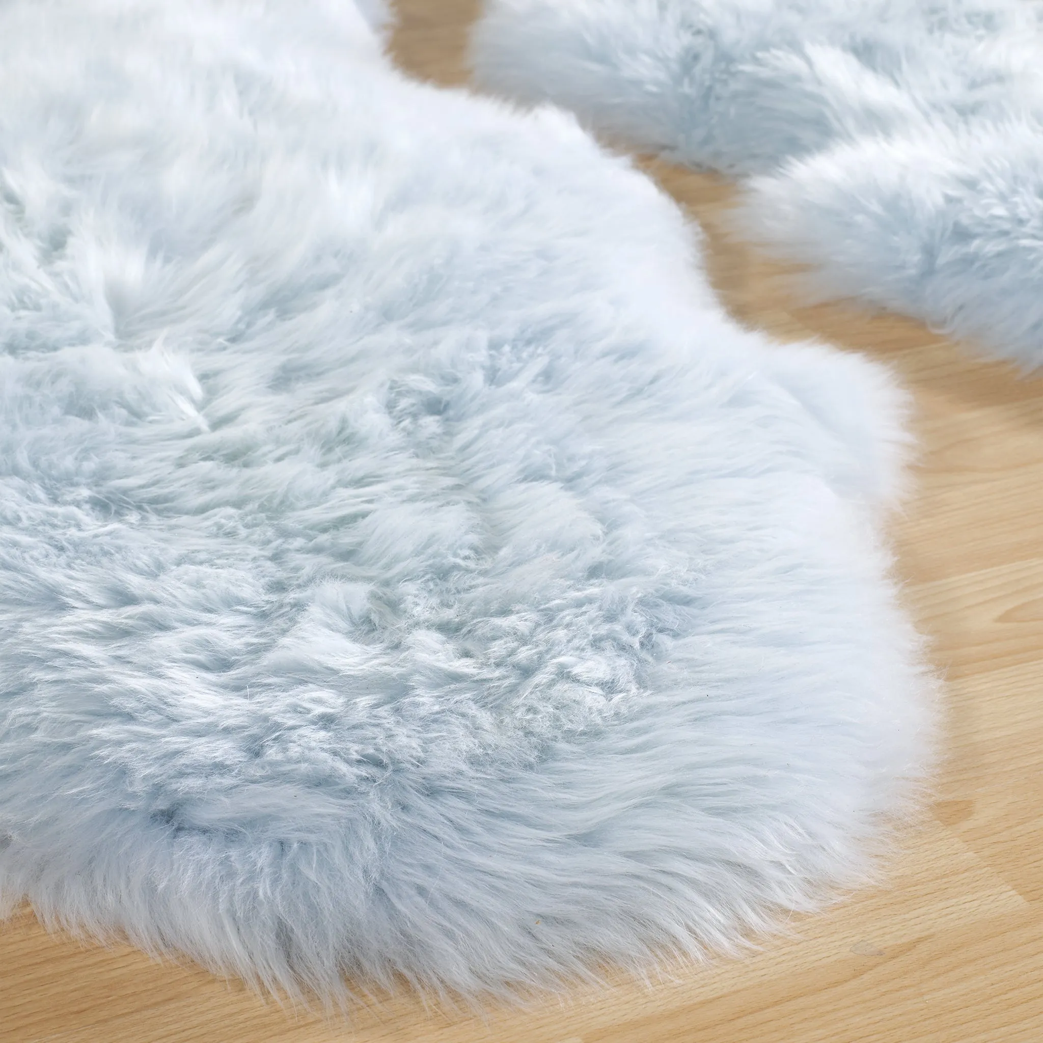 Genuine Sheepskin Rug Duck Egg