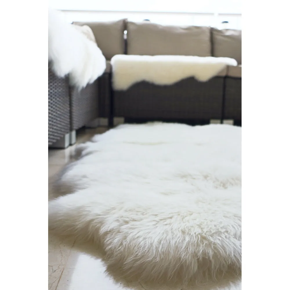 Genuine Sheepskin Rug Natural