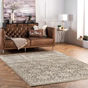 Grace Soft Touch Rug-Silver/Grey, 120 x 170 cm