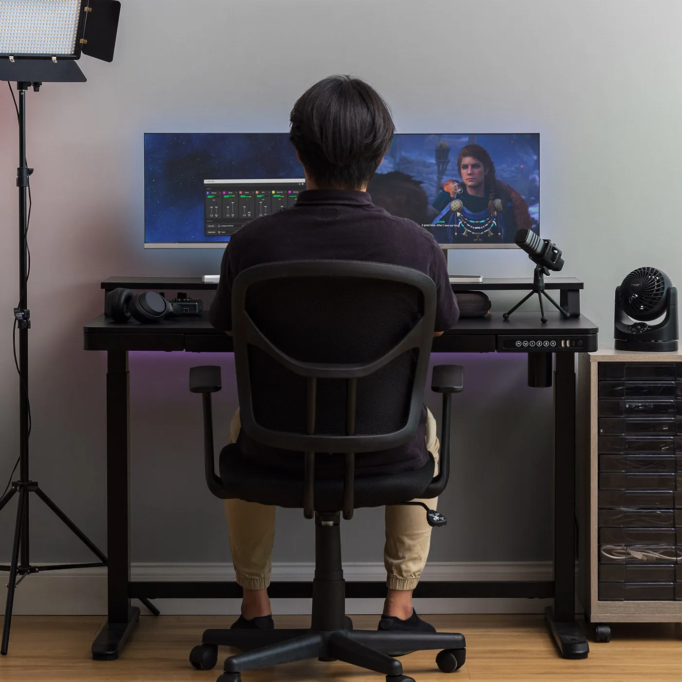 Height-Adjustable Standing Desk