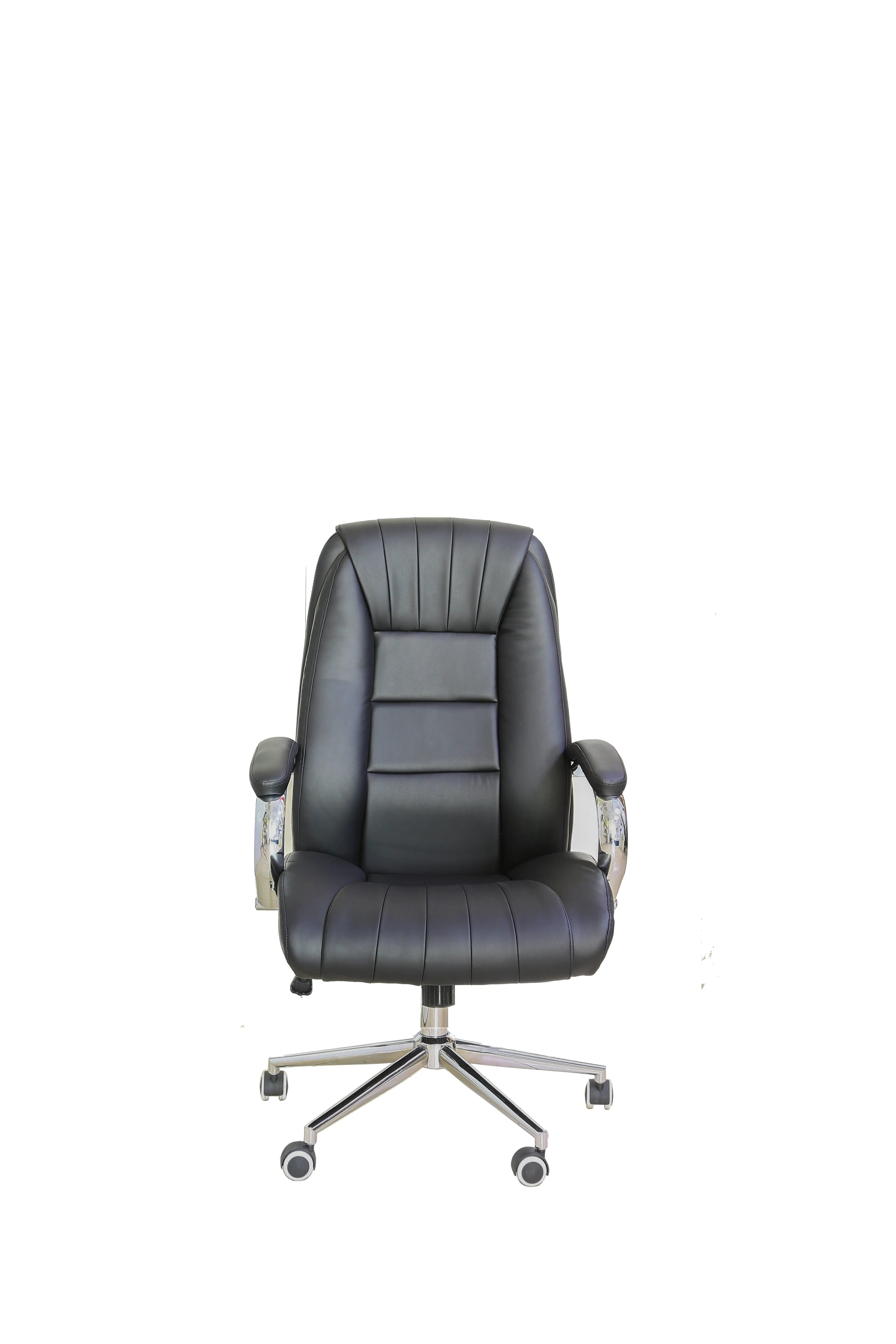 High Back Office Chair Ergonomic Modern Home Computer Chair 360° Swivel Pu Leather Office Chair Executive Chair Black 7885H