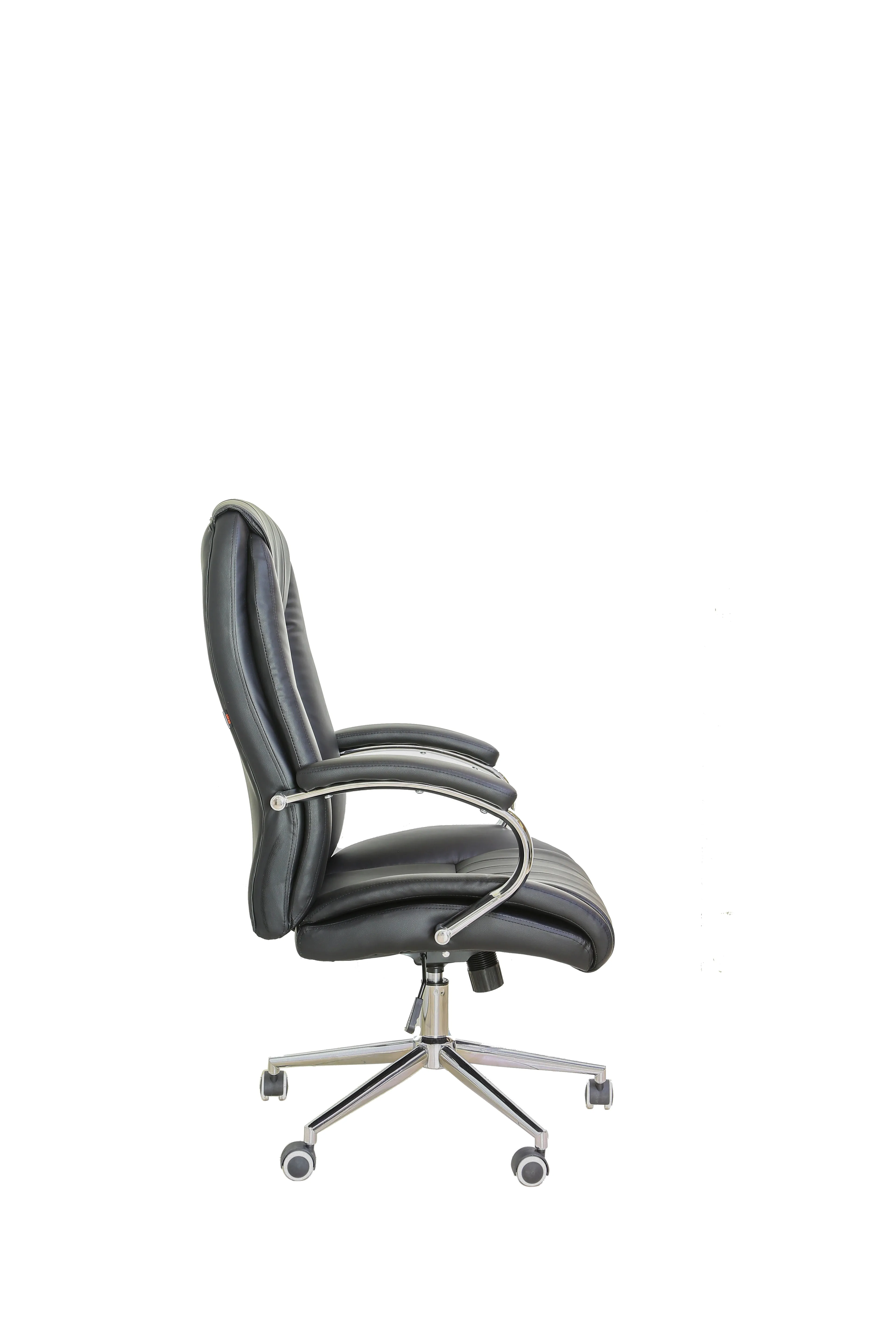 High Back Office Chair Ergonomic Modern Home Computer Chair 360° Swivel Pu Leather Office Chair Executive Chair Black 7885H