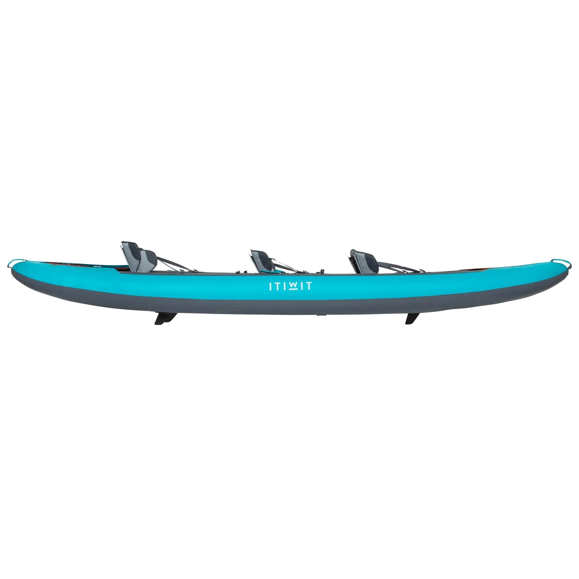 Itiwit X100 Inflatable Recreational Touring Sit-on-top Kayak 1 to 3 person 540lb