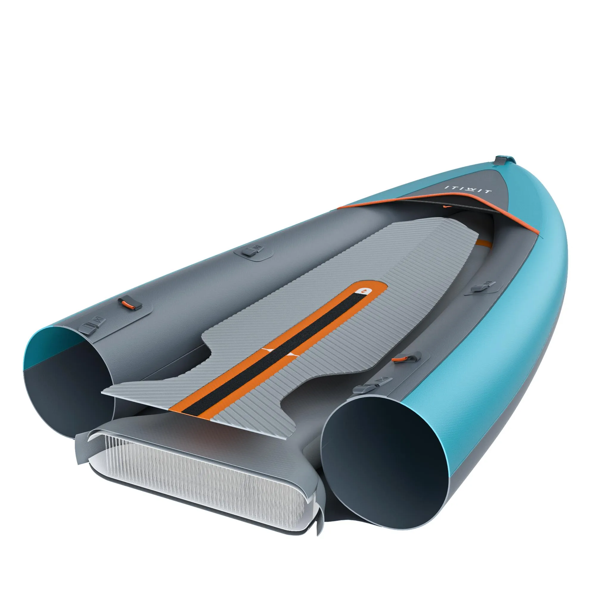 Itiwit X100 Inflatable Recreational Touring Sit-on-top Kayak 1 to 3 person 540lb