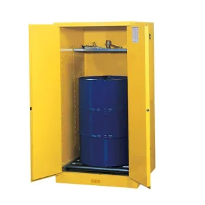 Justrite 896260 65"x34"x34" Vertical Drum Sure-Grip EX Safety Cabinet