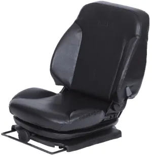 KAB CMS-004-05 Off Road Suspension Seat with Wide Mounting Pattern - Black Vinyl