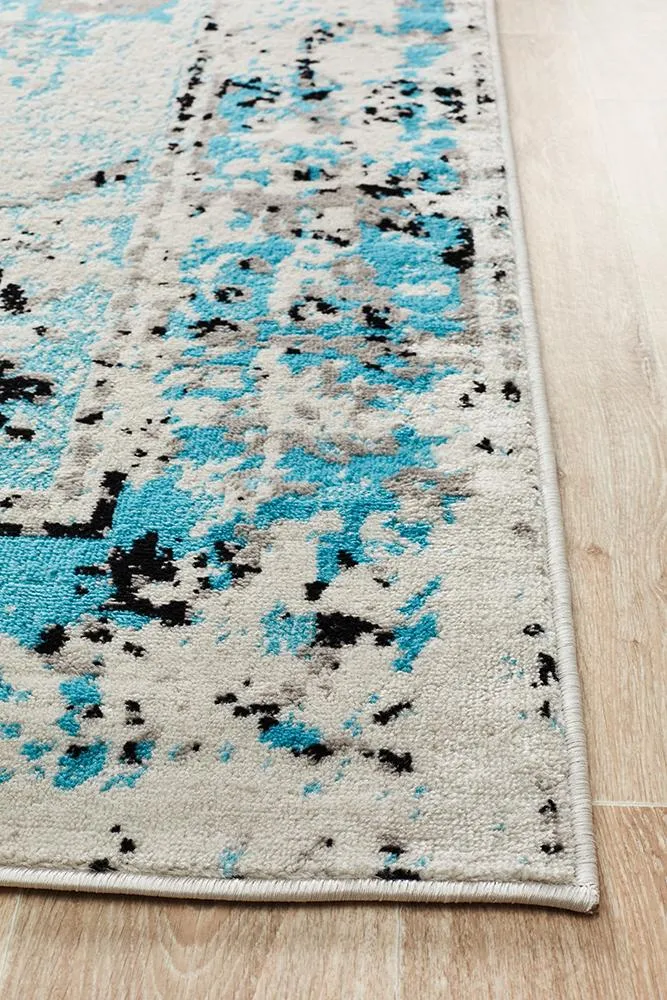 Metro 602 Rug (Blue) by Rug Culture