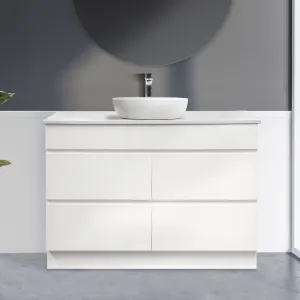 Mia 1200mm Floor Standing Bathroom Vanity - Single Bowl