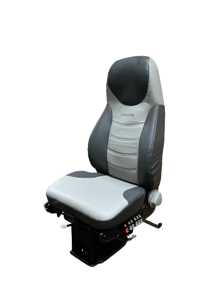 National Premium Truck Seat – Two Tone Gray Leather