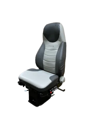 National Premium Truck Seat – Two Tone Gray Leather