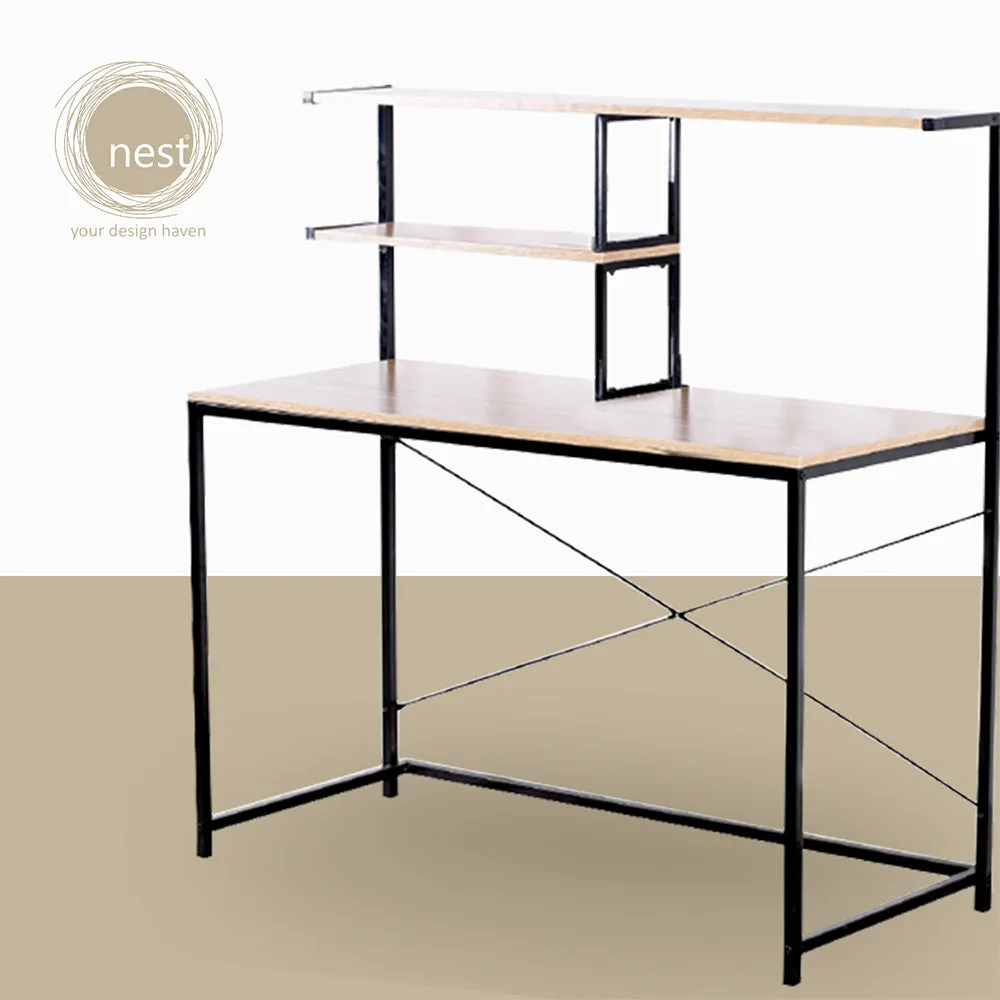 NEST DESIGN LAB 2 Tier Working Desk Shelves