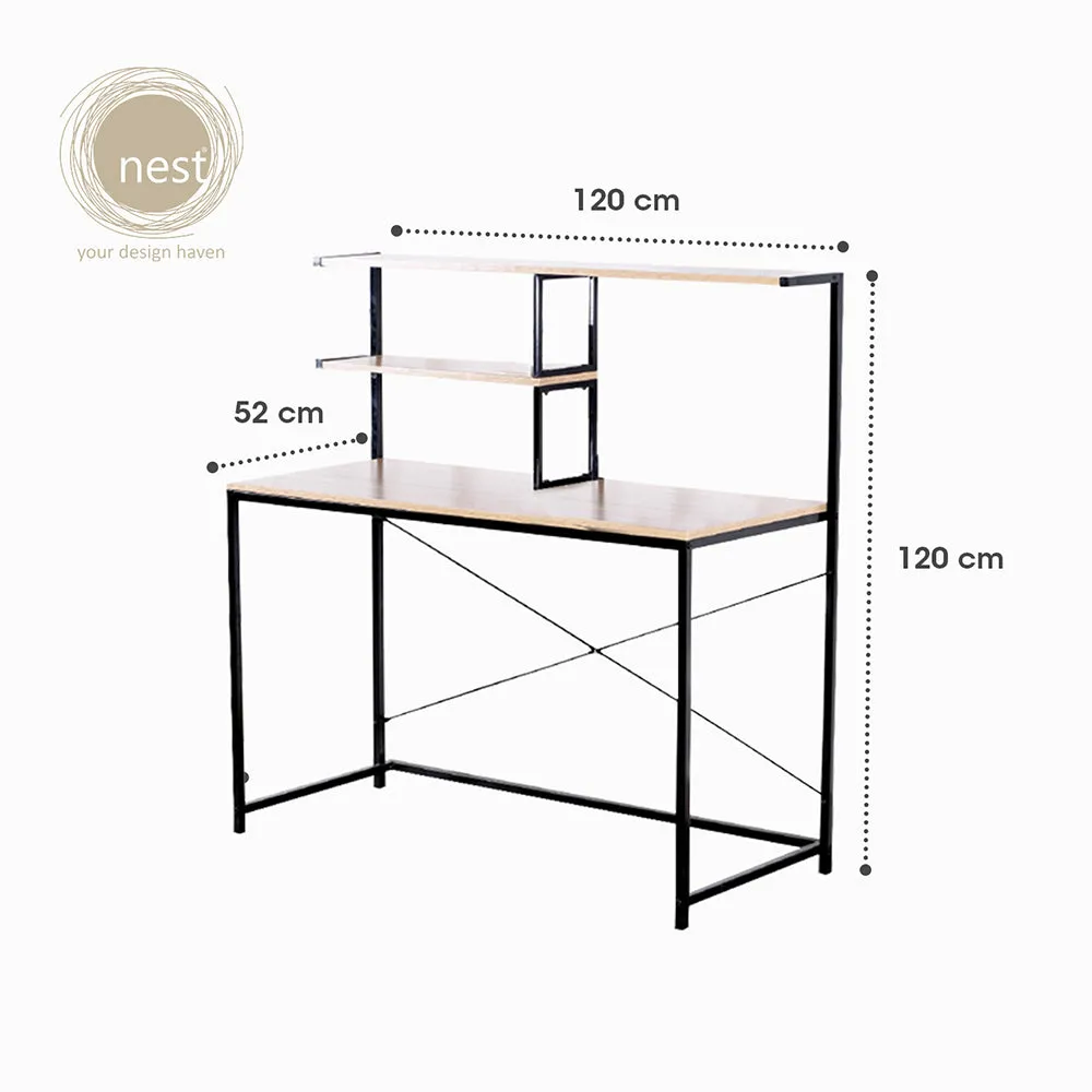 NEST DESIGN LAB 2 Tier Working Desk Shelves