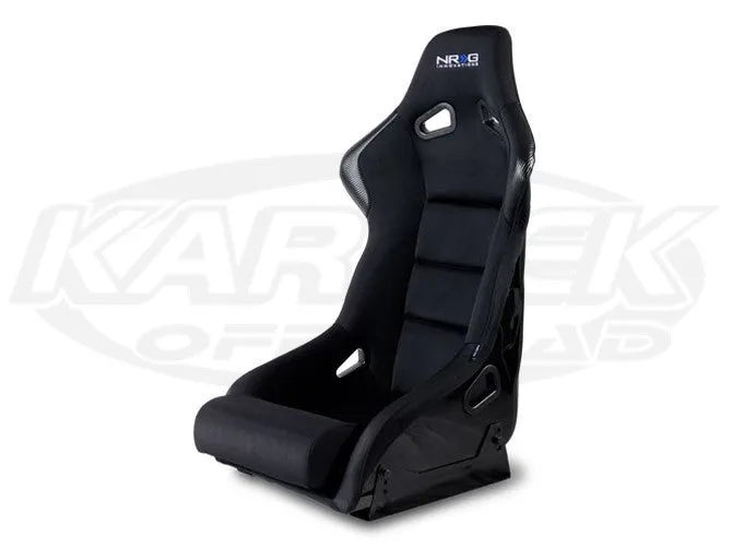 NRG 301 Fiberglass Bucket Seat Large Black