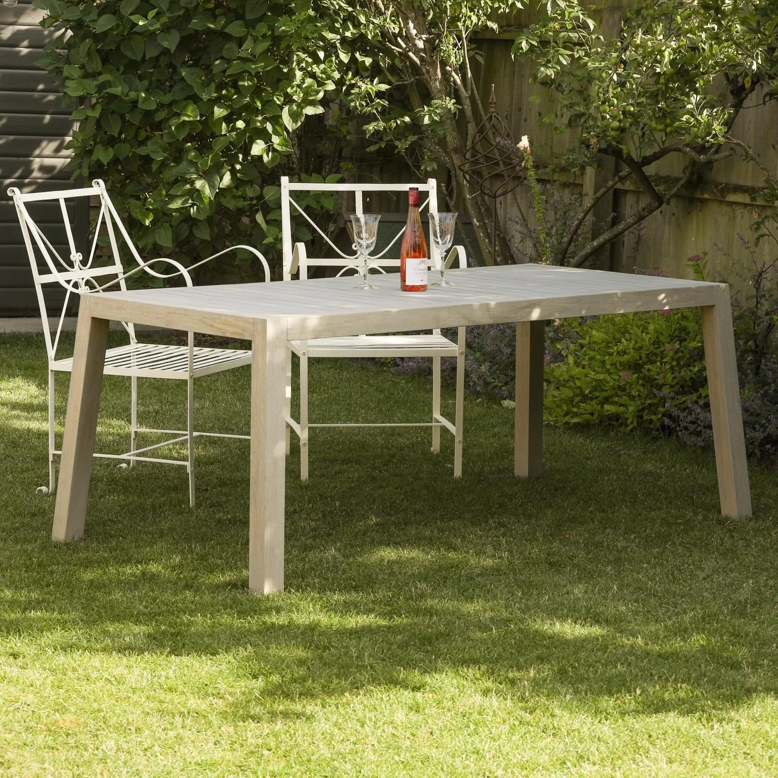 Outdoor 180Cm Garden Dining Table