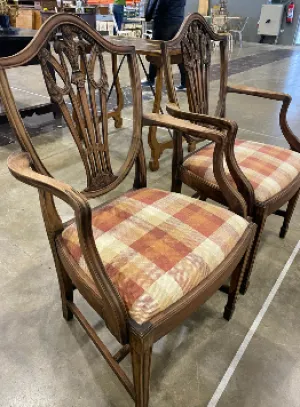 Pair of Hepplewhite Style Chairs