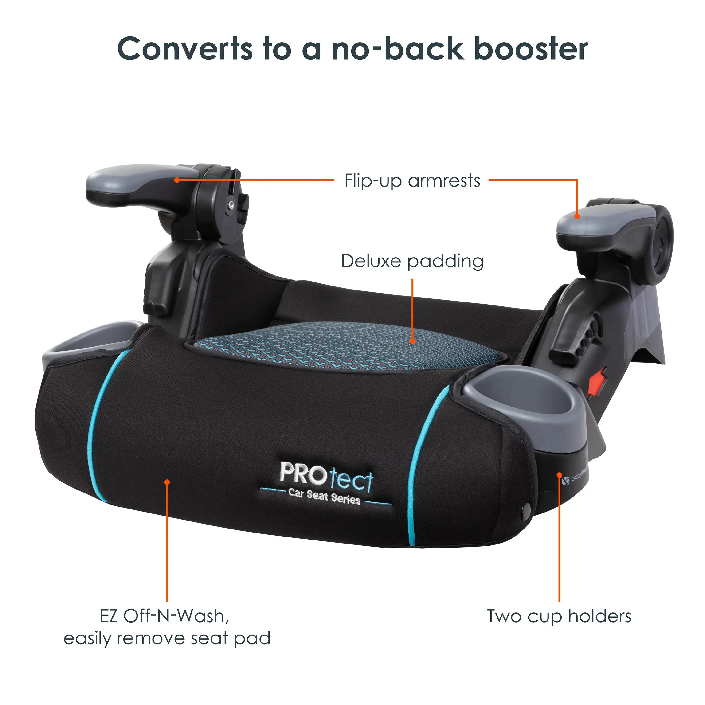 PROtect 2-in-1 Folding Booster Car Seat