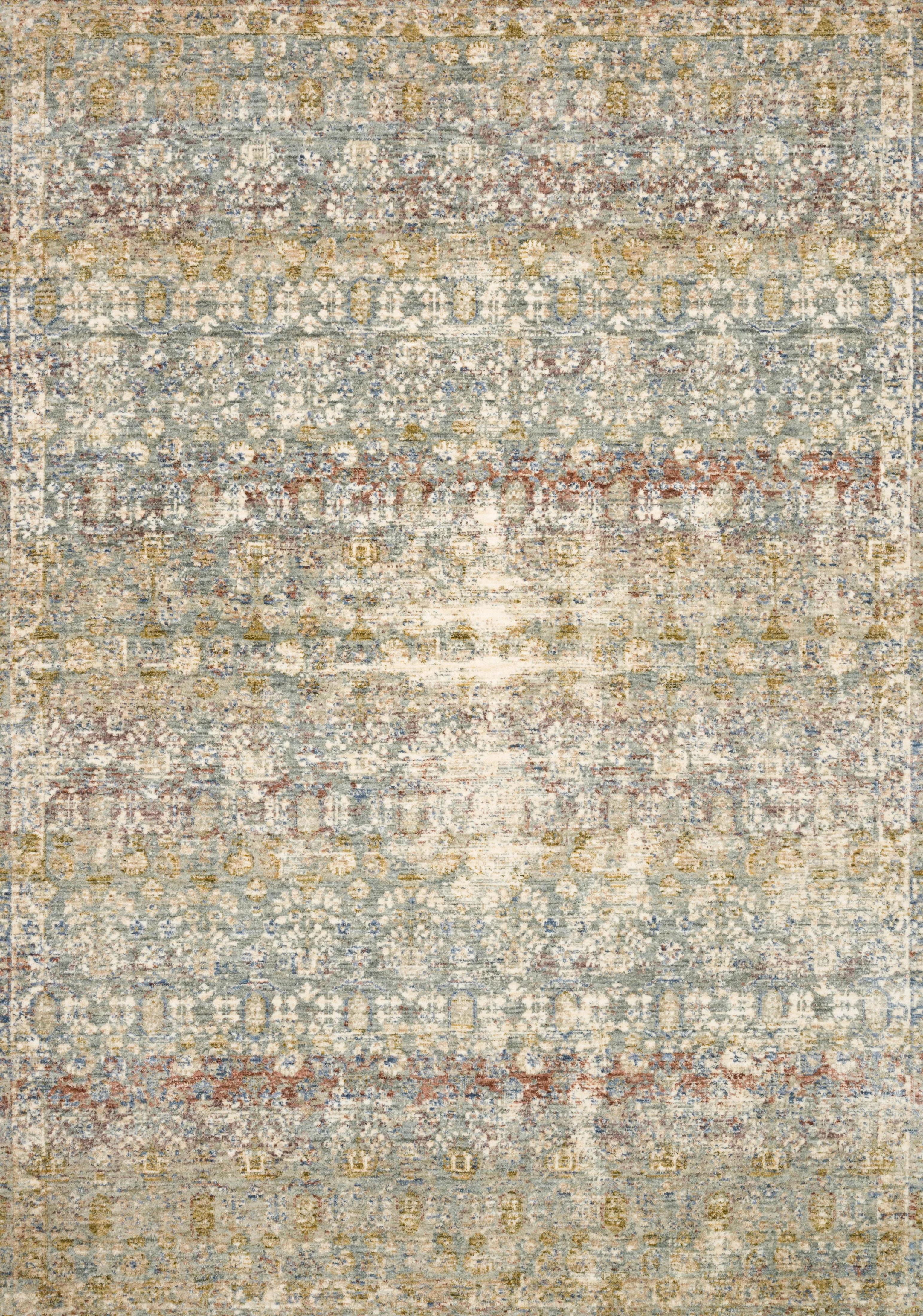 Revere Rug in Grey & Multi