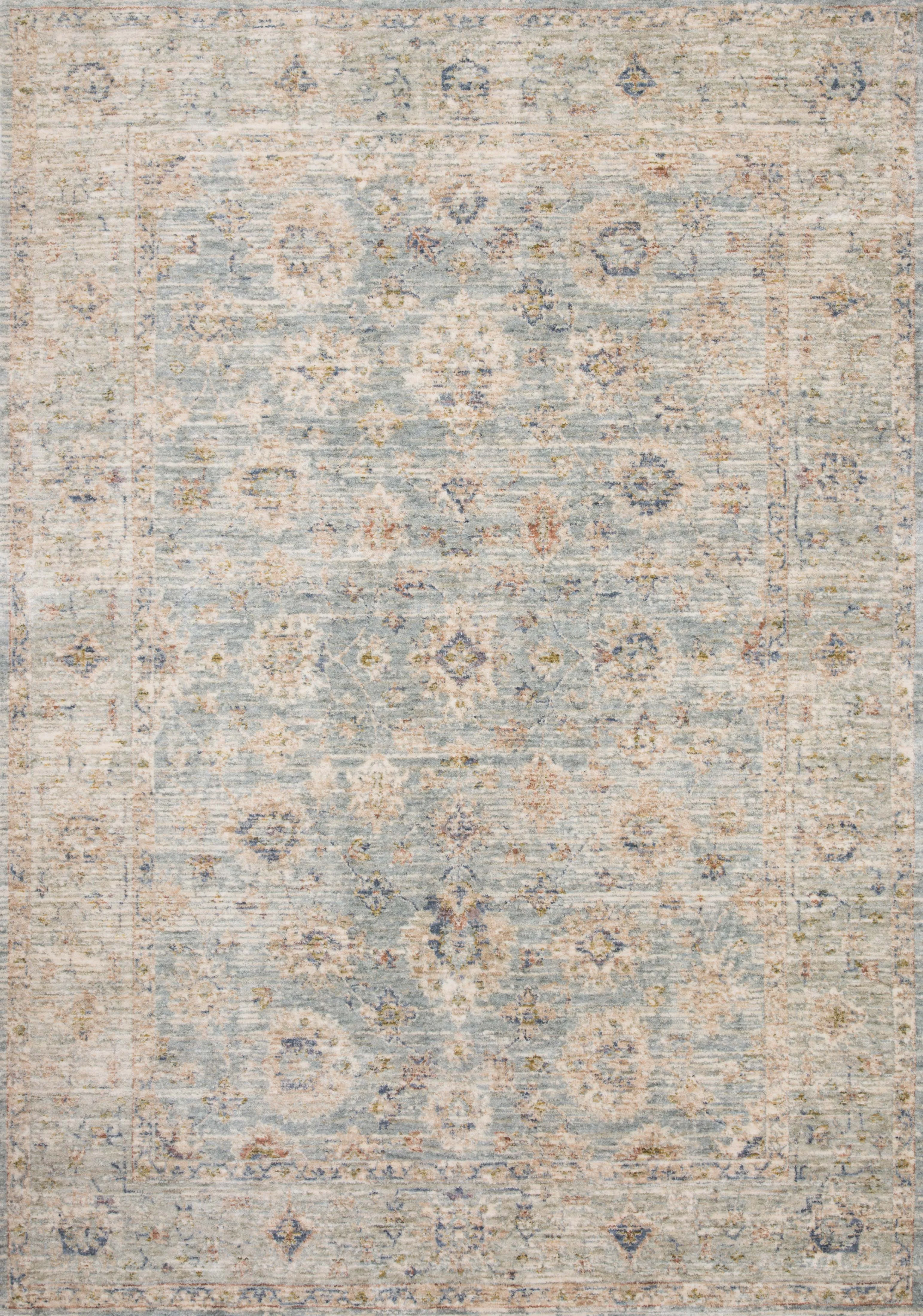 Revere Rug in Light Blue & Multi