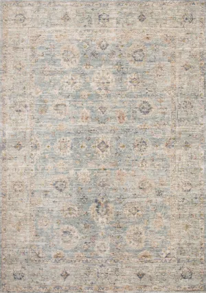 Revere Rug in Light Blue & Multi